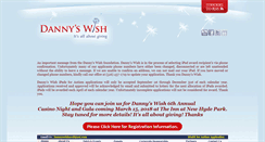 Desktop Screenshot of dannyswish.org